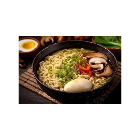 Instant noodles chicken flavor